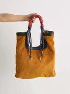 HARRISON CORDUROY TOTE