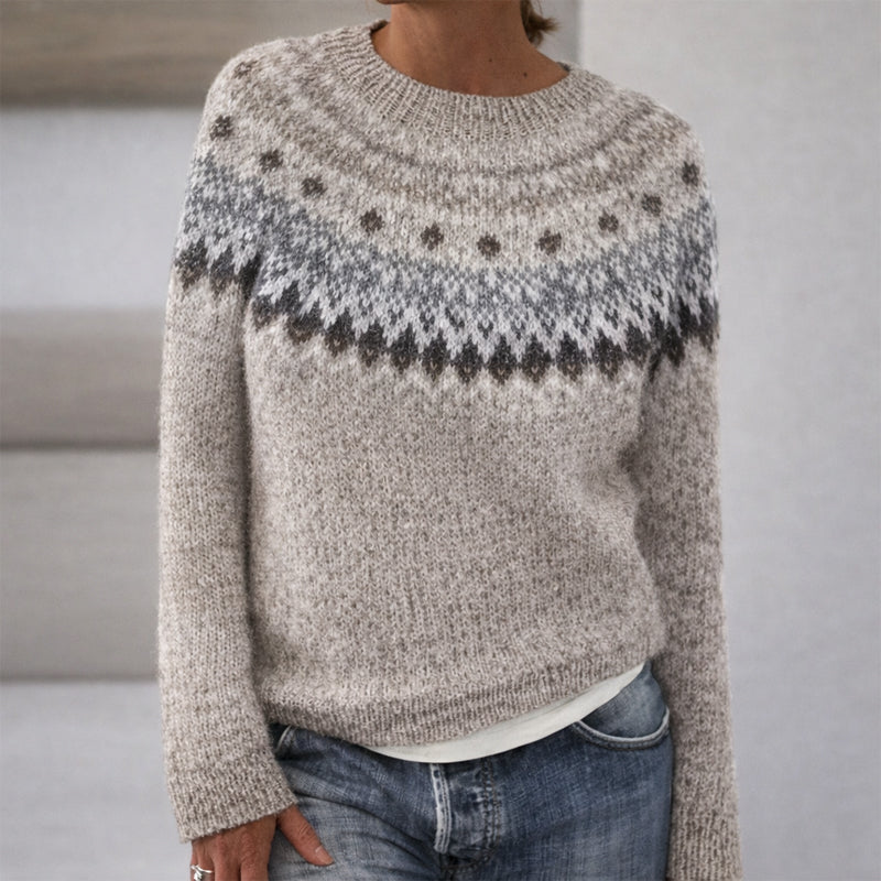 Sofia™ | Heritage Nordic Knit Jumper — Final Edit