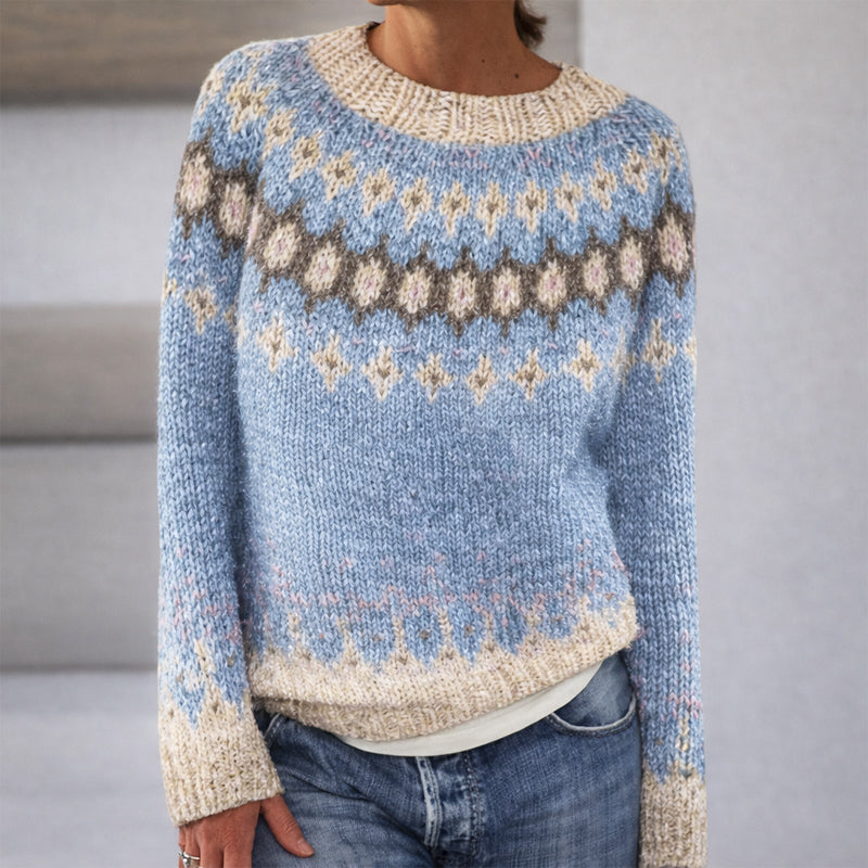 Sofia™ | Heritage Nordic Knit Jumper — Final Edit