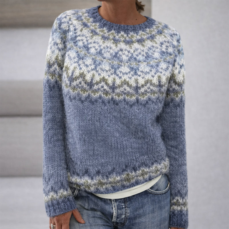 Sofia™ | Heritage Nordic Knit Jumper — Final Edit