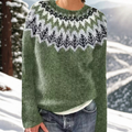 Emily™ | Heritage Nordic Knit Jumper — Final Edit