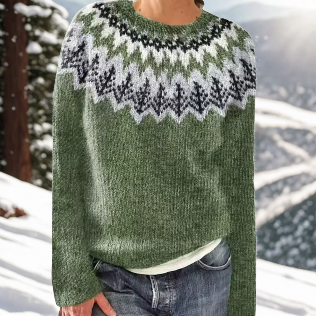 Emily™ | Heritage Nordic Knit Jumper — Final Edit