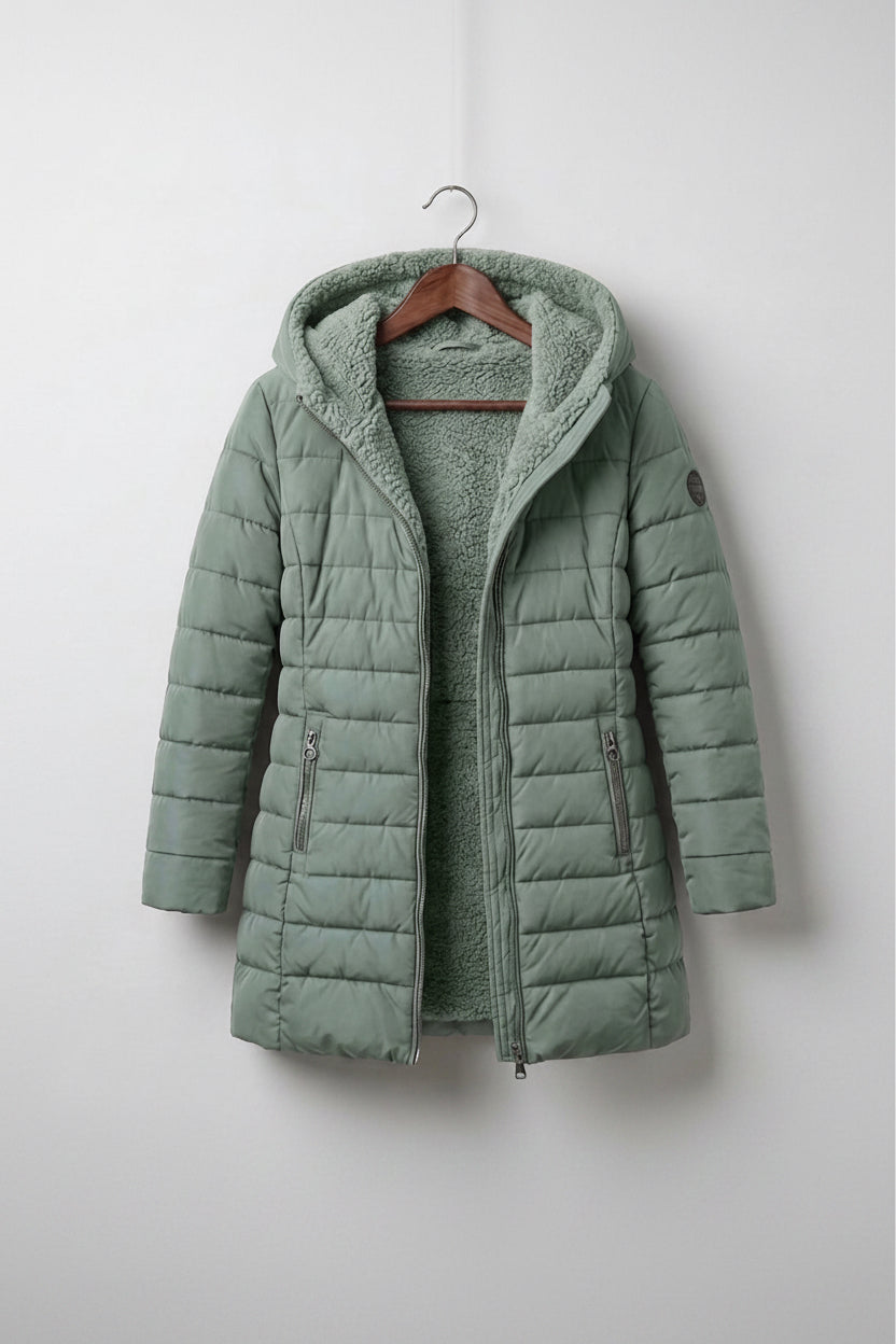Olivia™ | Quilted A-Line Winter Coat — Final Edit