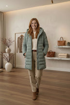 Olivia™ | Quilted A-Line Winter Coat — Final Edit