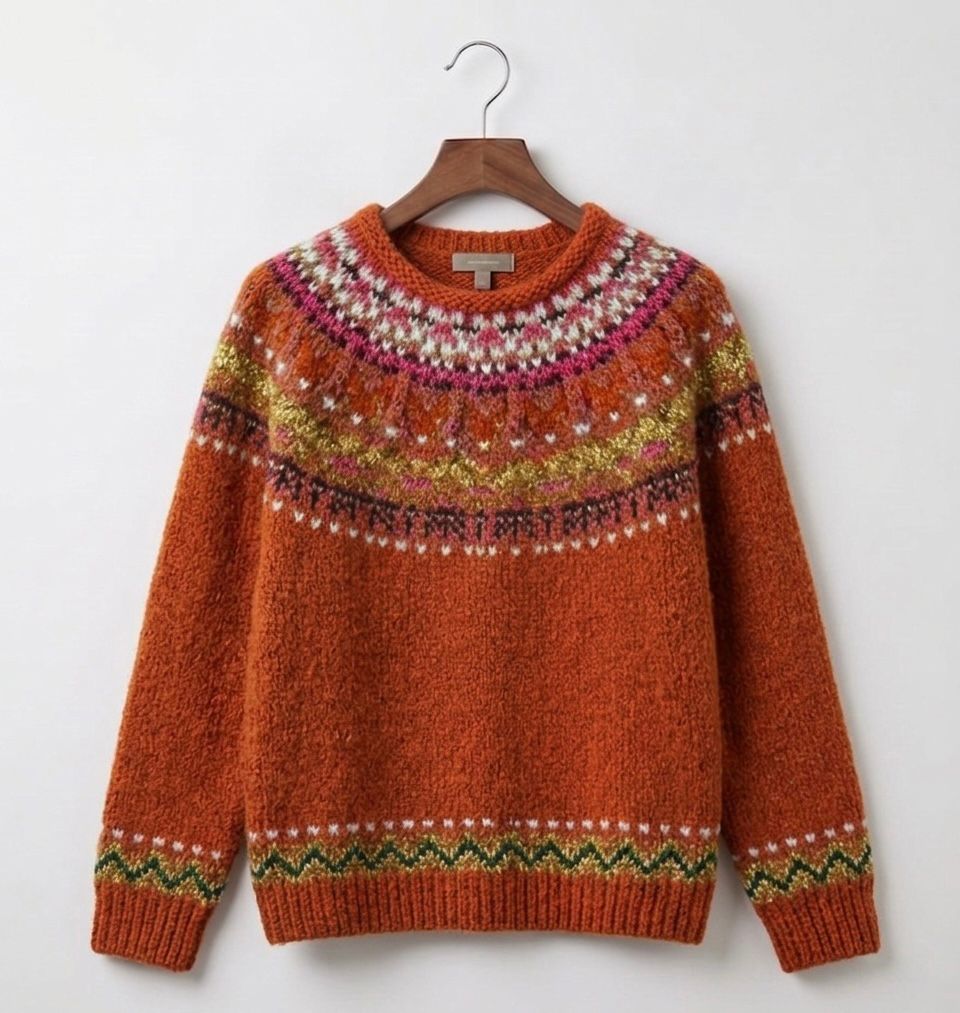 Simona™ | Heritage Nordic Knit Jumper — Final Edit