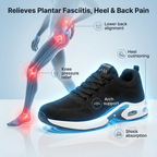 Elyndra Pro – 12-Hour Shift Shoes for All-Day Foot, Knee & Back Pain Relief (BOGO)
