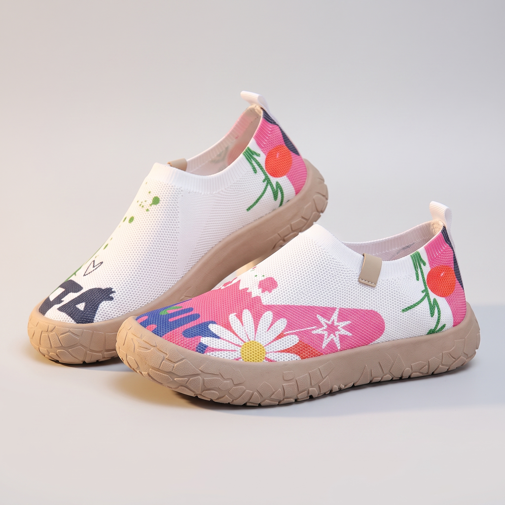 NAOMI HAND-PAINTED COMFORT SHOES