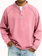 BROMLEY RELAXED HENLEY SWEATSHIRT