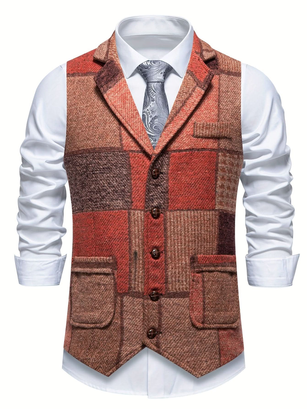 CALDWELL HERRINGBONE VEST