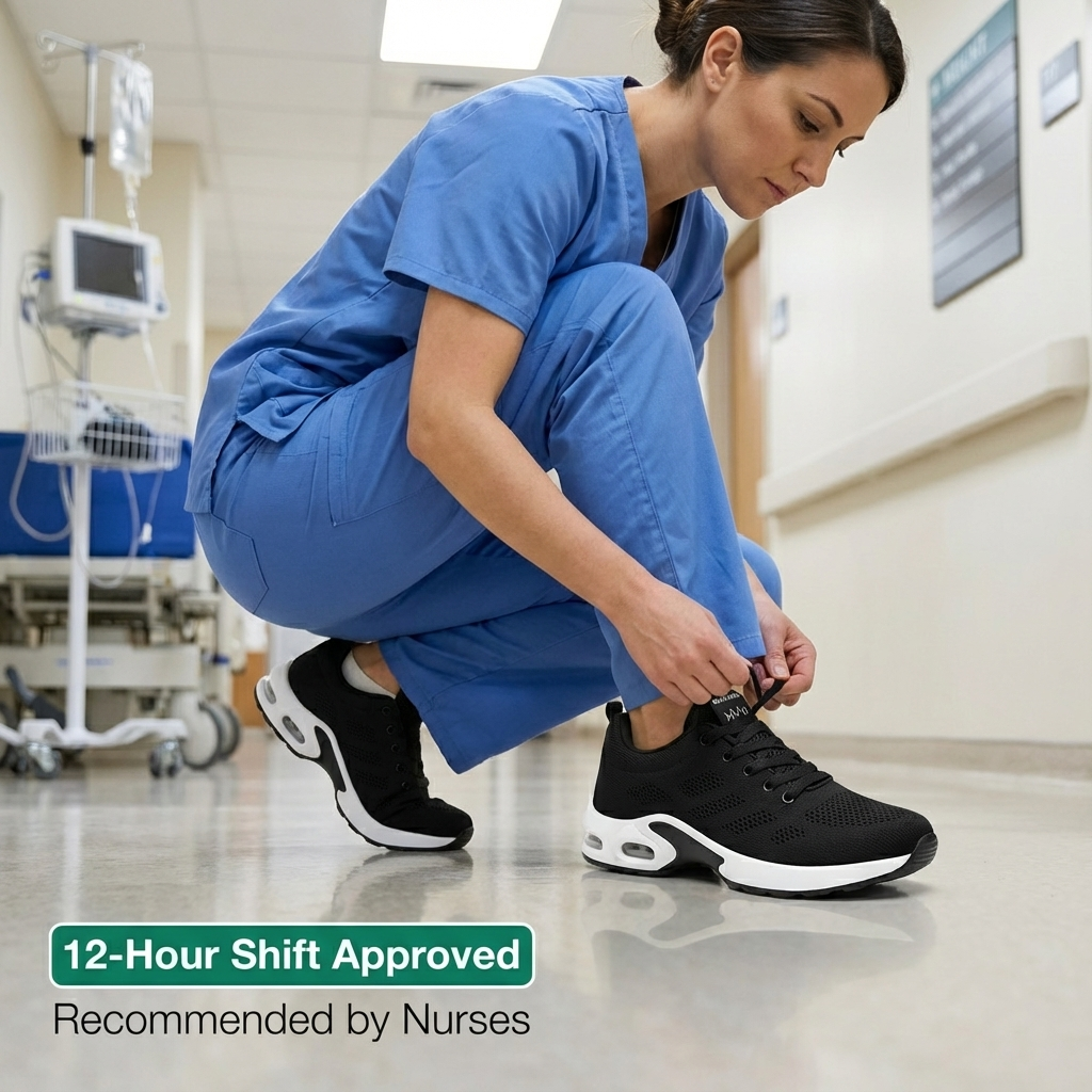 Elyndra Pro – 12-Hour Shift Shoes for All-Day Foot, Knee & Back Pain Relief (BOGO)