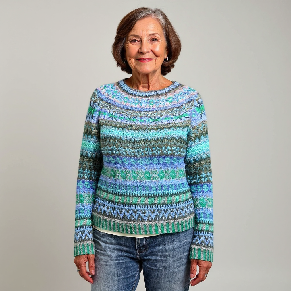 Brigitte™ | Heritage Nordic Knit Jumper — Final Edit