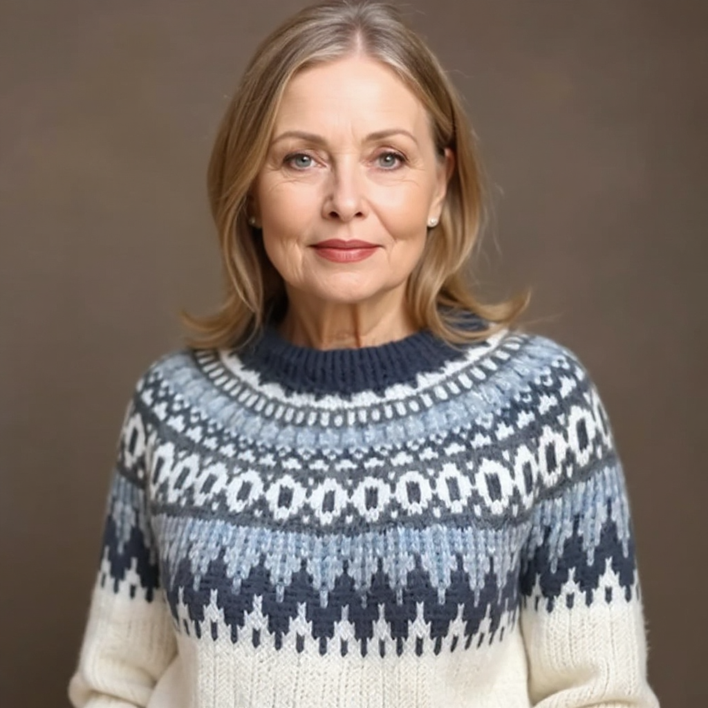 Maecey™ | Heritage Nordic Knit Jumper — Final Edit