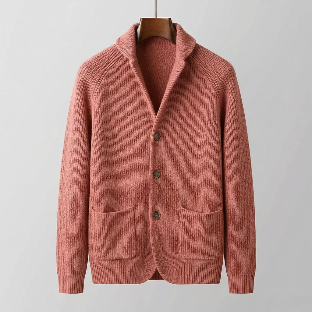 ALDRIC RIBBED CARDIGAN