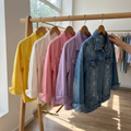 ELODIE COLOURBLOCK DENIM JACKET