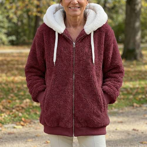 AMARA COSY HOODED JACKET