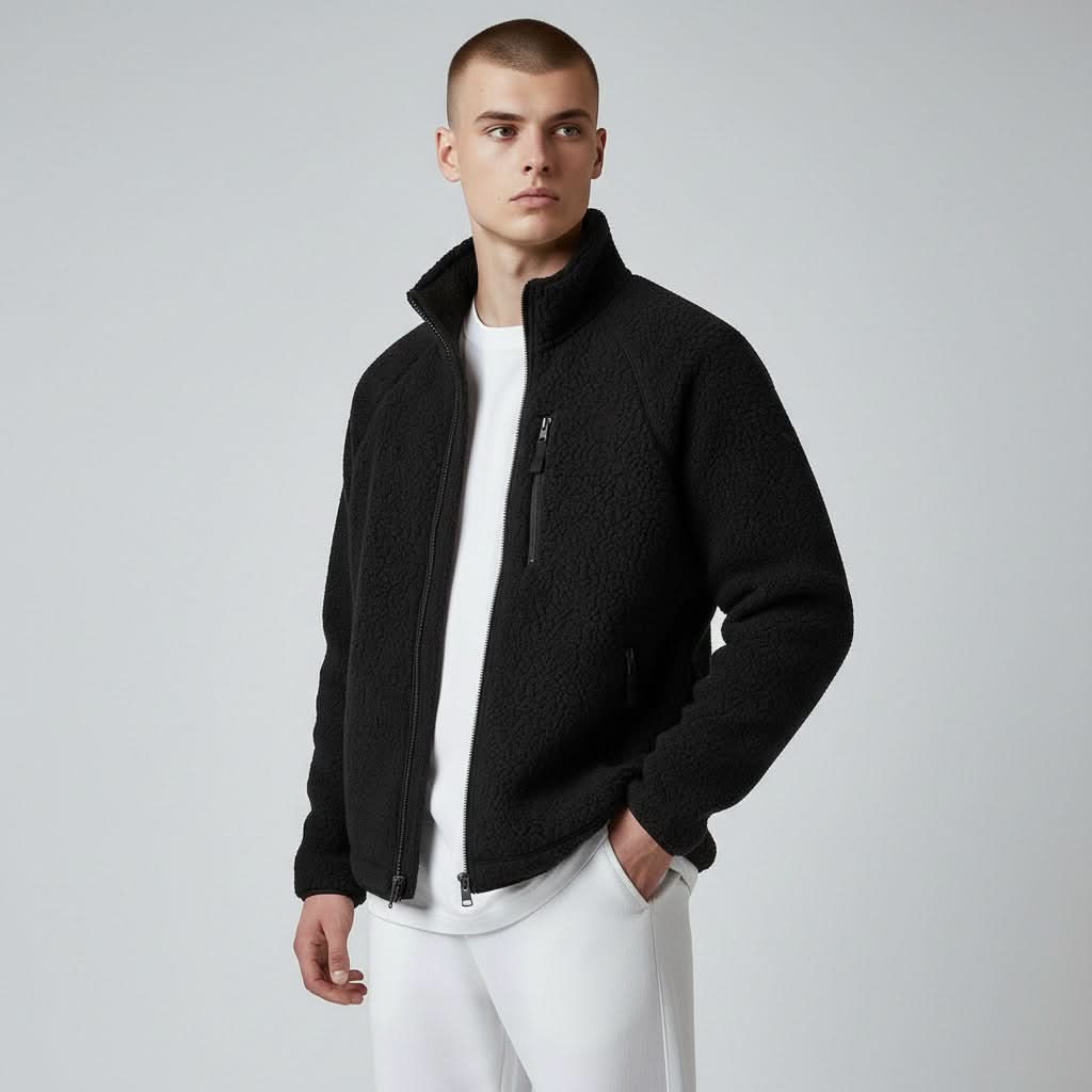 ELOWEN HIGH-PILE FLEECE JACKET