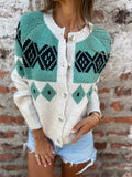 Allison Vintage Knit Cardigan