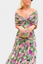 VALENTINA WILDFLOWER V-DRESS
