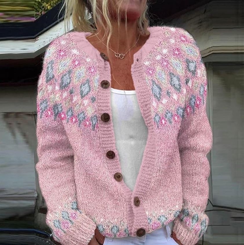 Hazel Vintage Knit Cardigan