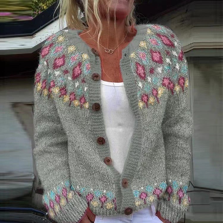 Madeline Vintage Knit Cardigan