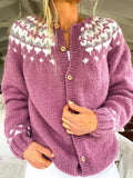 Maya Vintage Knit Cardigan