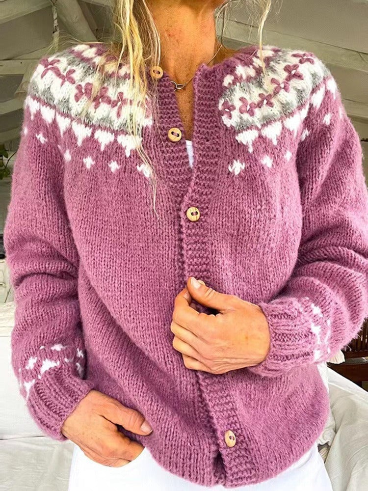 Maya Vintage Knit Cardigan