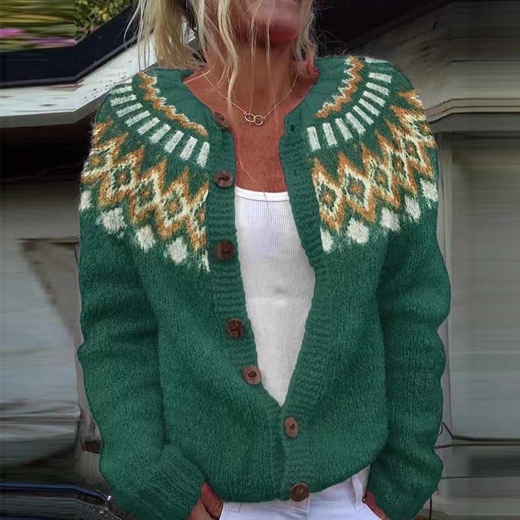 Natalia Vintage Knit Cardigan