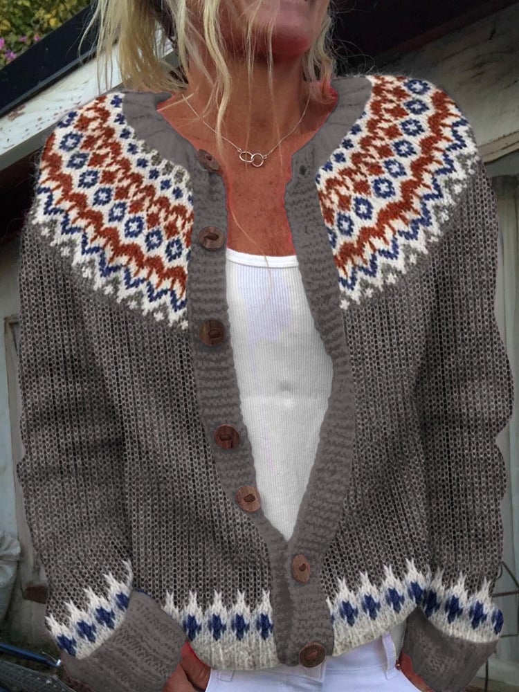 Gabriella Vintage Knit Cardigan
