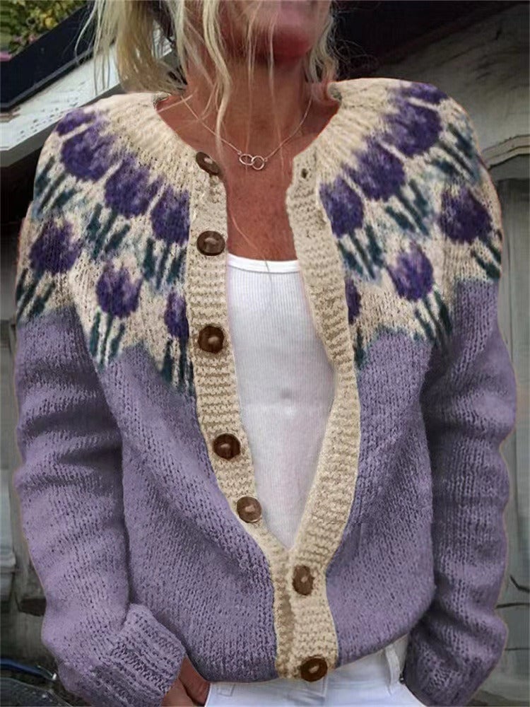 Josephine Vintage Knit Cardigan