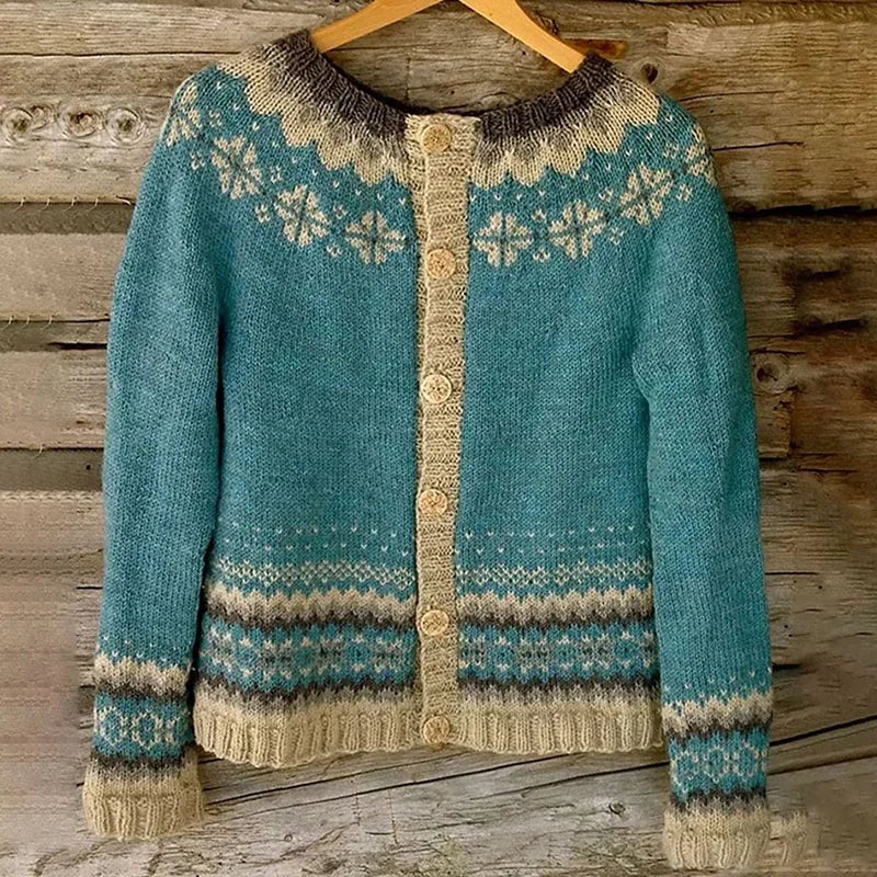 Allaira Vintage Knit Cardigan