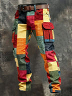 VARRON PATCHWORK UTILITY PANT