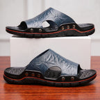 MONTEROSSO LEATHER SANDALS