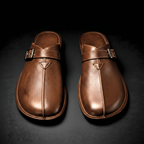 WHITCOMBE LEATHER MULES