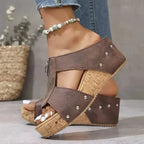 ARIA ZIP-UP ORTHOPEDIC SANDALS