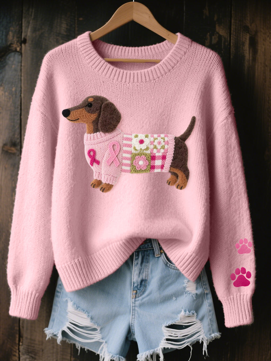 Soft Dog Graphic Jumper