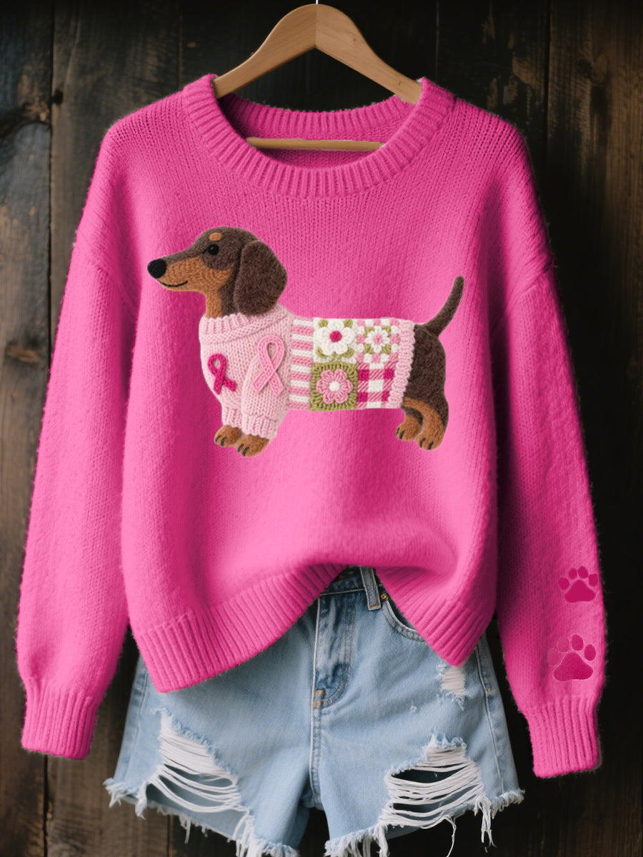 Soft Dog Graphic Jumper