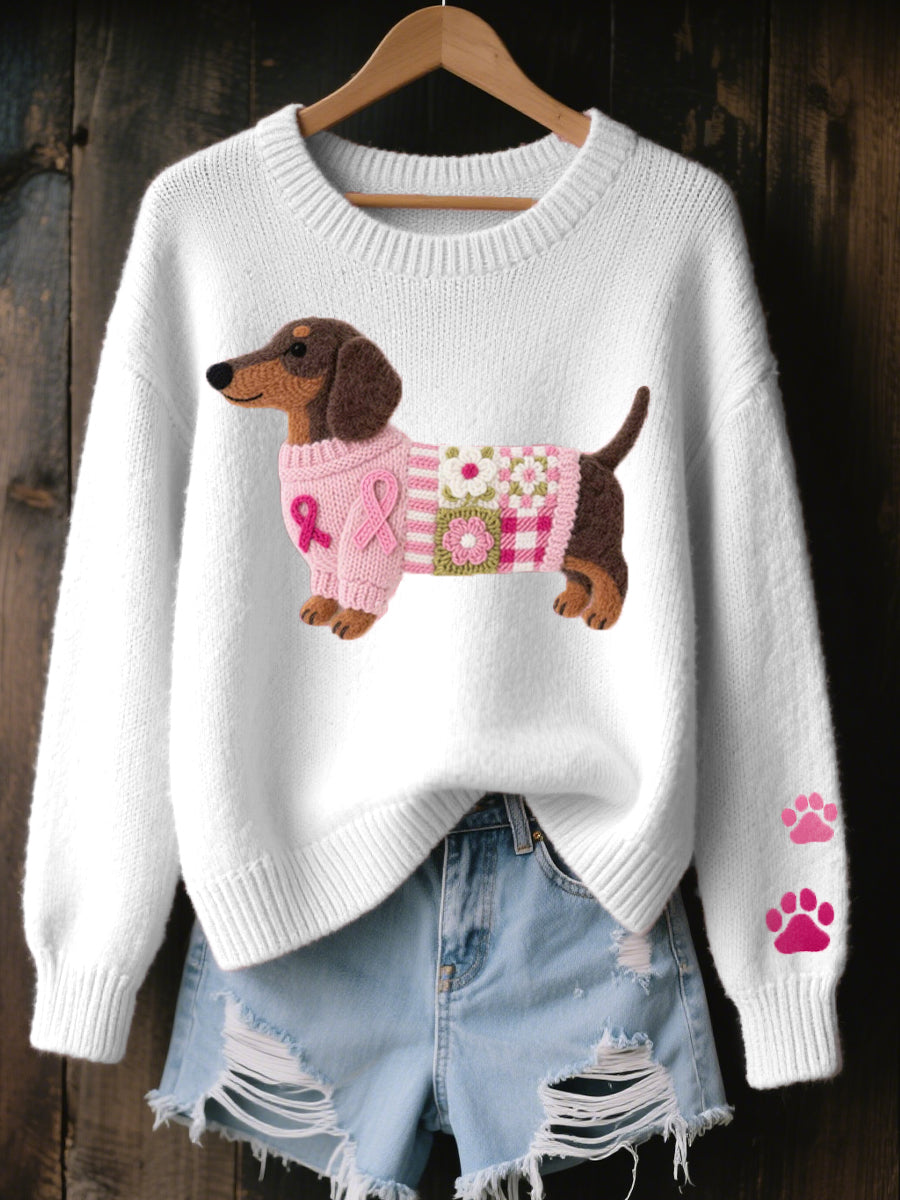 Soft Dog Graphic Jumper