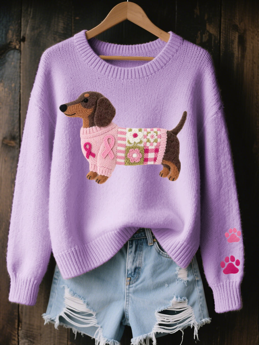 Soft Dog Graphic Jumper